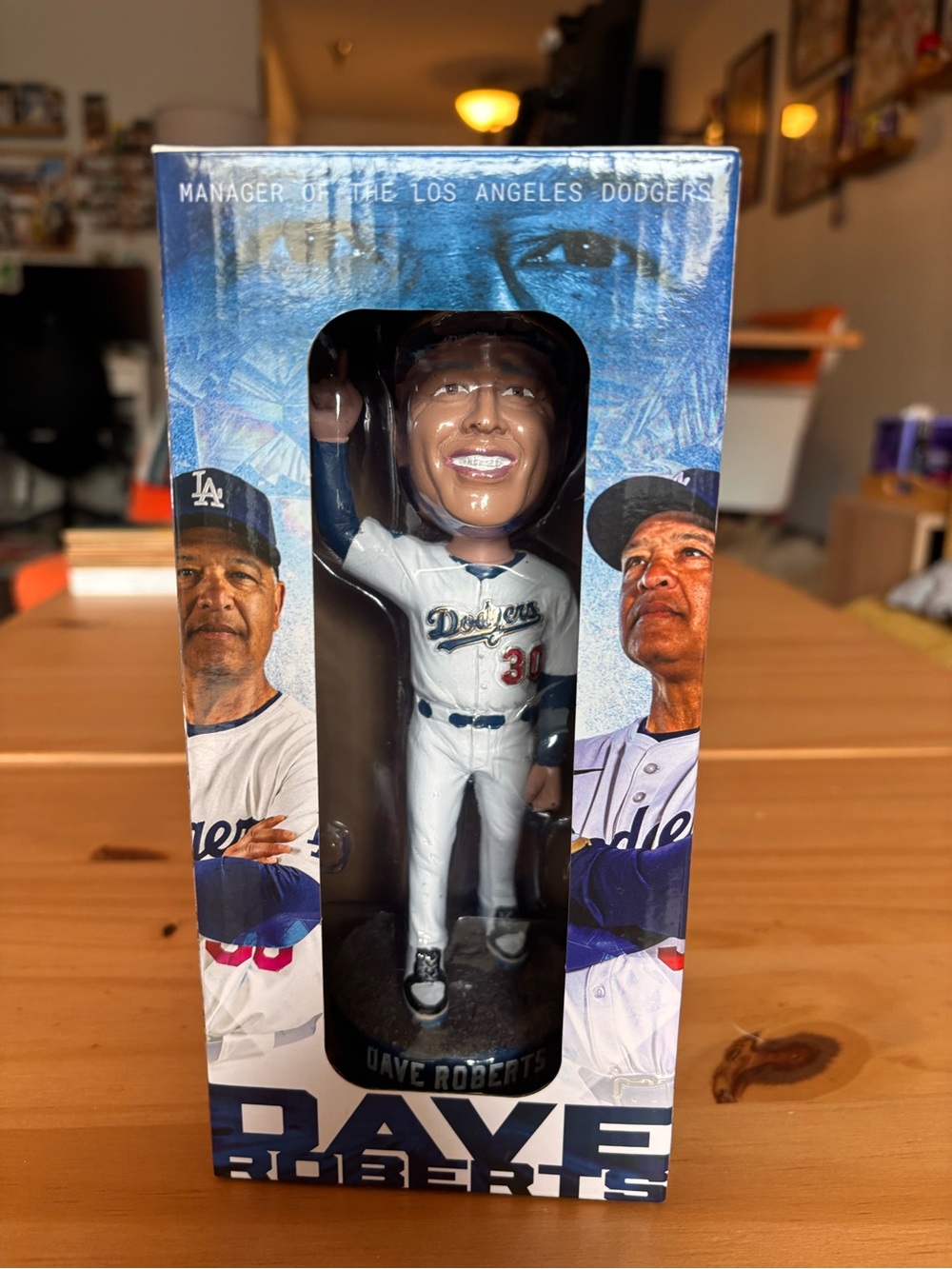 Dave Roberts Los Angeles Dodgers White Bobblehead